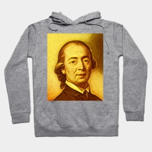 Johann Gottfried Herder Golden Portrait | Johann Gottfried Herder Artwork 9 Hoodie